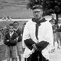 Capuchinos -Escolanía -1956 Campamento y procesión en Urbasa